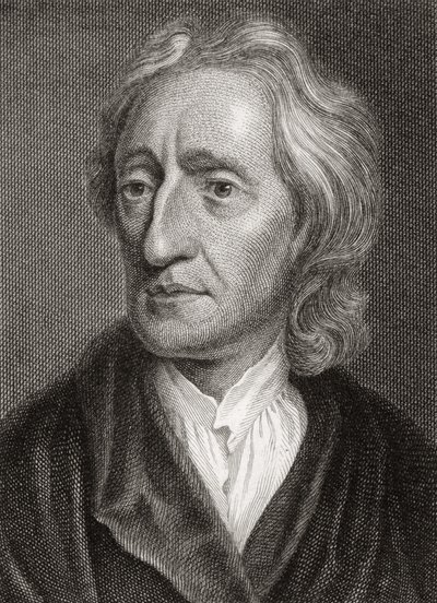 John Locke (1632-1704) af English School